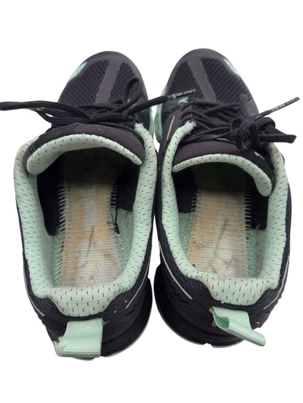 OnCloud Cloudflyer Womens 8 Navy Black Mint Athletic Running Shoes Sneaker READ - Picture 5 of 7
